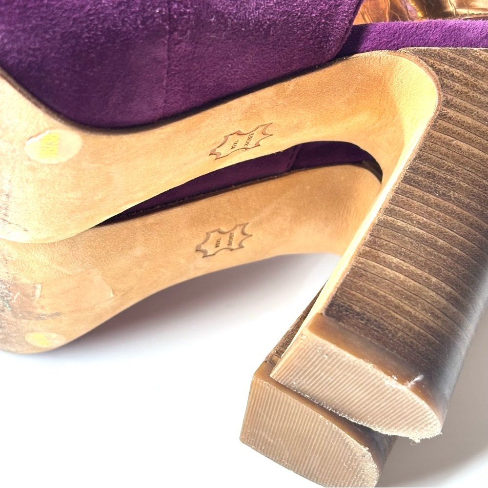 Vintage Vince Camuto Slingbacks Heels Size 8 - Picture 9 of 9